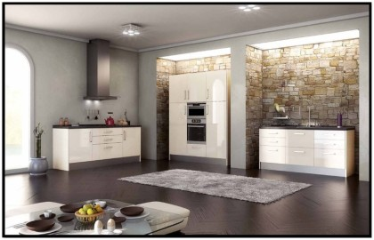 Puertas de Cocina Serie DECOR LUXE alto brillo